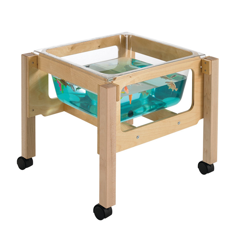Childcraft 23.25'' x 21'' Solid Wood Sand And Water Table Wayfair Canada